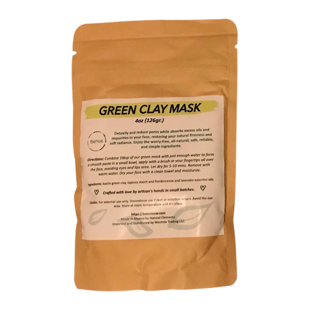 Green Clay Mask | Pore-Refining Facial Detox