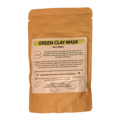 Green Clay Mask | Pore-Refining Facial Detox