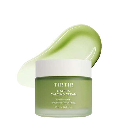 Matcha PDRN Calming Cream 1.69 Fl Oz | 24H Hydrating Korean Cruelty Free Moisturizer Daily Skin Care for Sensitive to All Skin